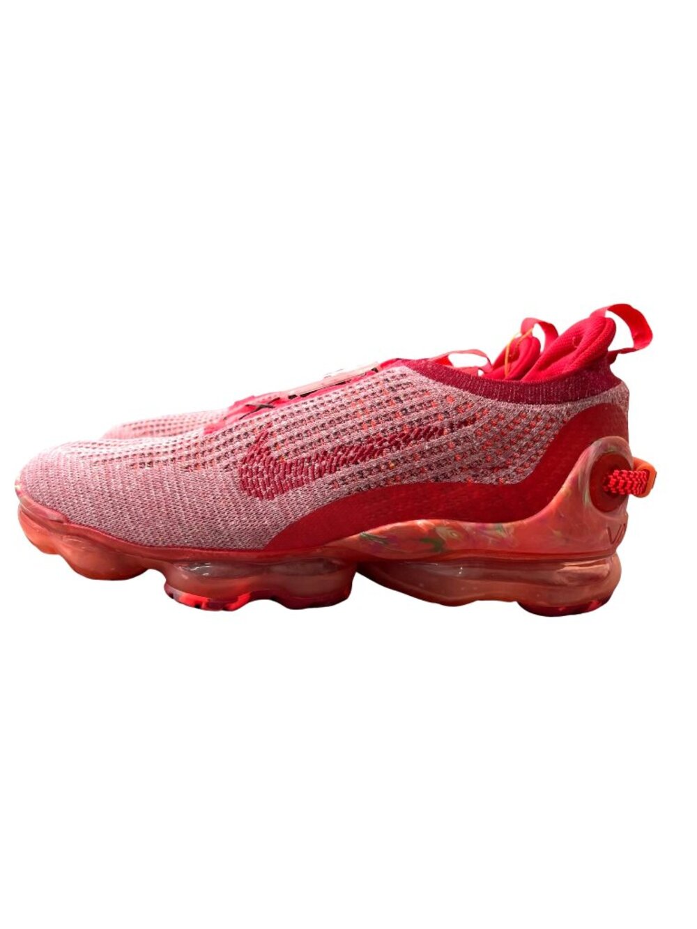 Nike Air VaporMax Flyknit Team Red Men's Shoes Size 8.5